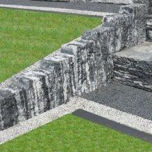 Palisada Łupana 15x13x30 Marago