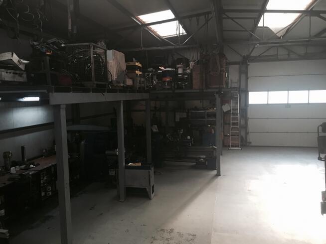 HALA WARSZTAT ŚLUSARSKO - MECHANICZNY MAGAZYN DO WYNAJĘCIA