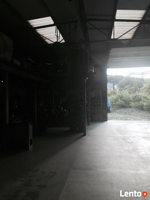HALA WARSZTAT ŚLUSARSKO - MECHANICZNY MAGAZYN DO WYNAJĘCIA