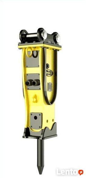 Młot hydrauliczny DHB 10S 120kg do minikoparek skid-steerów