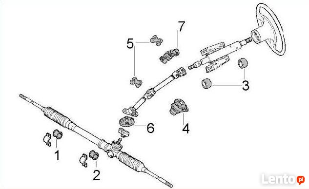 IVECO Daily III 93806199 przegub górny kolumny kierowniczej
