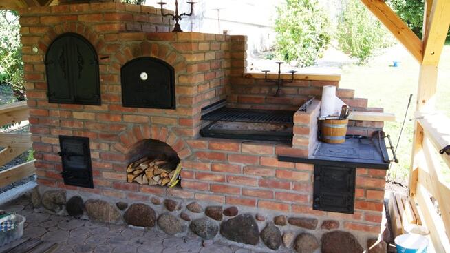 Kamien grill wędzarnia Oczko wodne