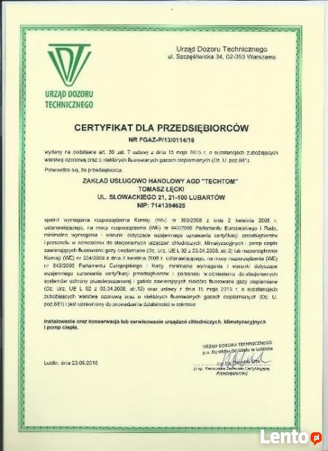 Naprawa sprzętu AGD, pralka, lodówka,zmywarka,klimatyzacja,c