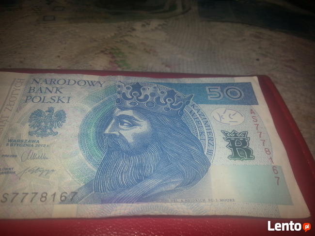 Banknoty kolekcjonerskie 50zl