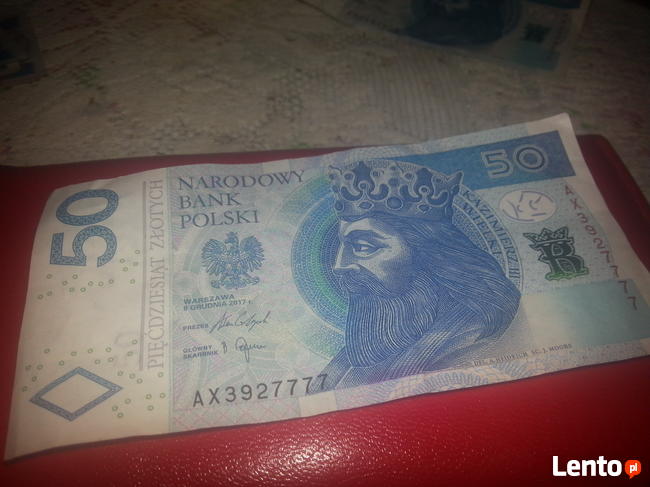 Banknoty kolekcjonerskie 50zl