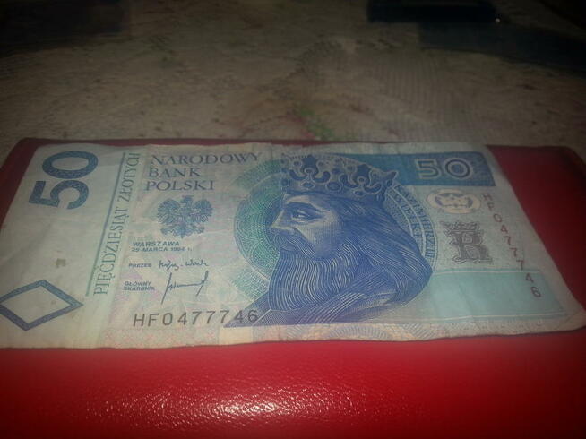 Banknoty kolekcjonerskie 50zl