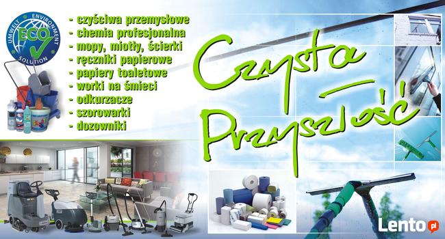 Profesjonalna chemia oraz sprzęt do utrzymania czystości