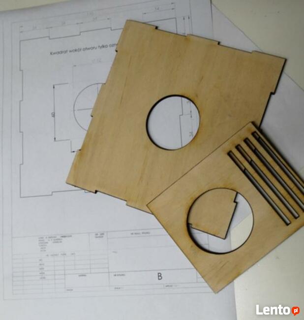 Cięcie i grawerowanie laserem Co2