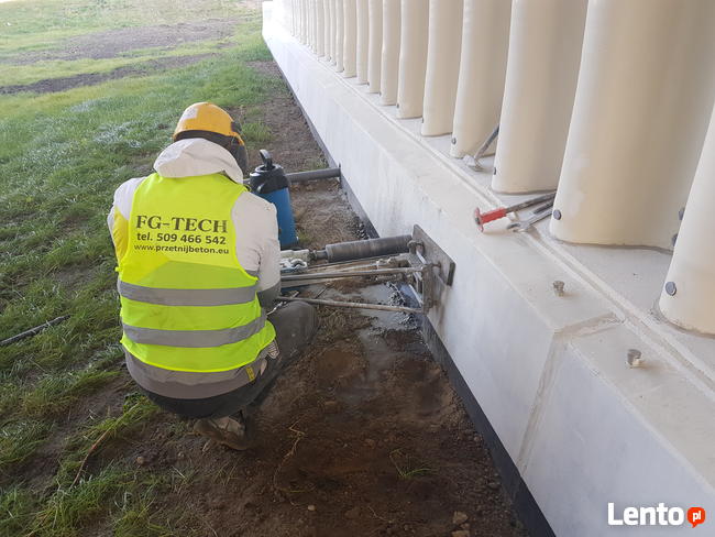 Cięcie betonu, wycinanie futryn, wiercenie w betonie