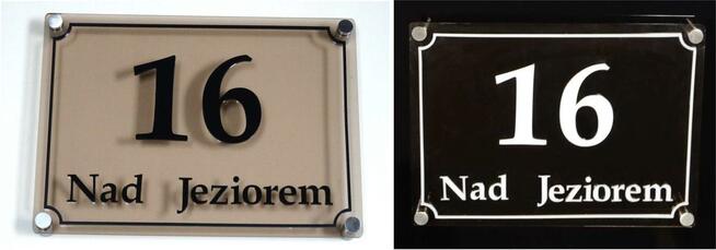 tabliczka na dom