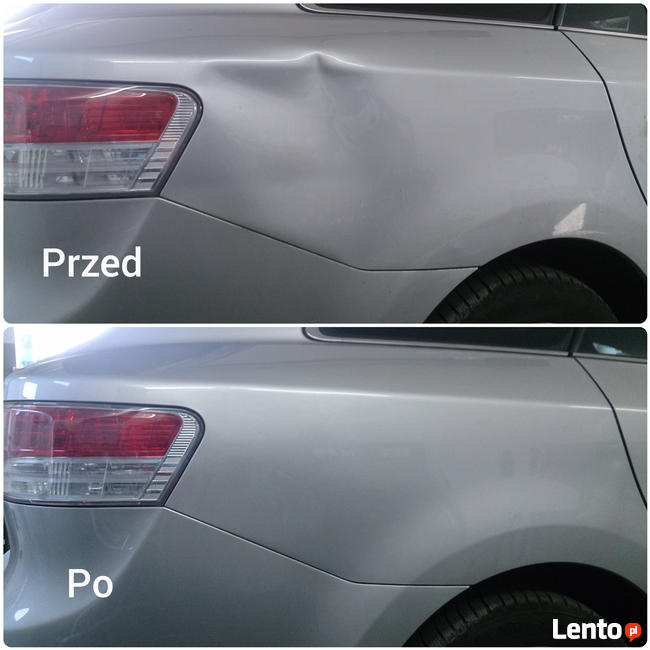 Usuwanie wgniecen po gradzie