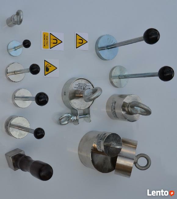 Magnesy neodymowe Uchwyty magnetyczne z gumą aplikacja foli