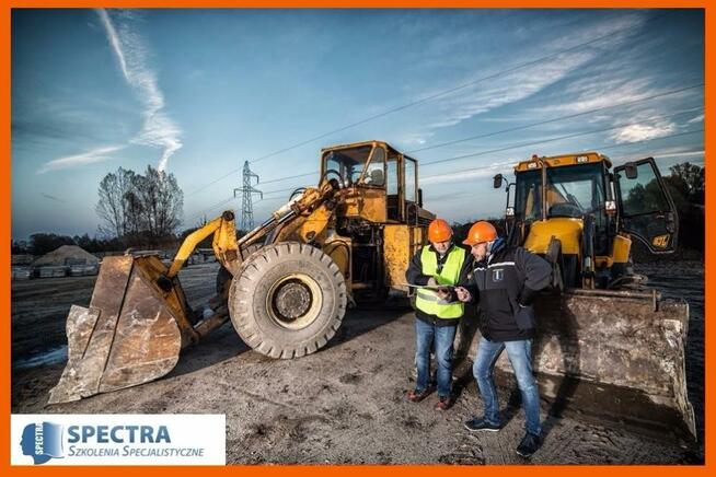 Kurs koparka, ładowarka, koparko-ładowarka, spycharka, walec