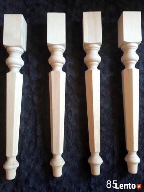 Nogi drewniane do stołu
