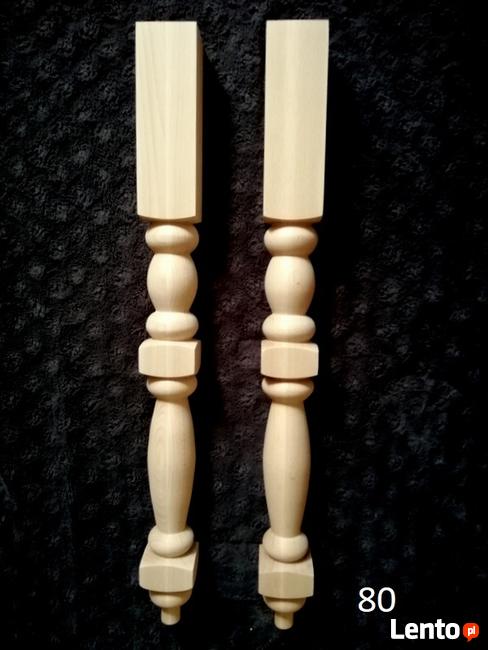 Nogi drewniane do stołu