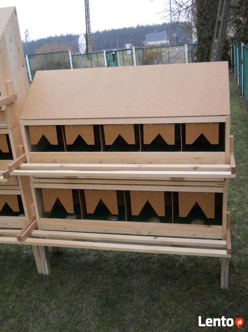 Gniazda dla kur niosek, innego drobiu, wyposażenie kurnika -