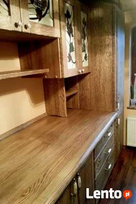 Meble kuchenne - drewniane, rustykalne, rzeźbione