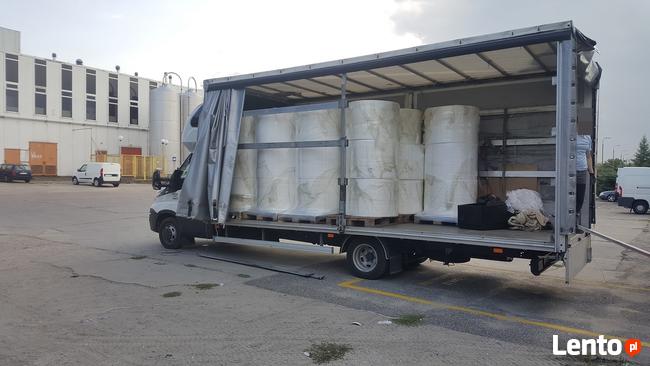 Transport Iveco 15ep firanka dach suwany 6.1x2.45x2.50 37m3