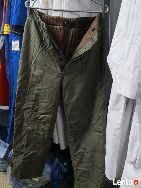 Ocieplane spodnie robocze