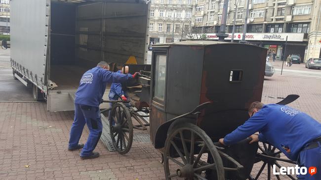 Transport Iveco 15ep firanka dach suwany 6.1x2.45x2.50 37m3