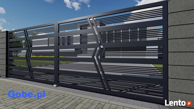 Nowoczesna Balustrada Ogrodzenie Brama Przęsło Płot Panel