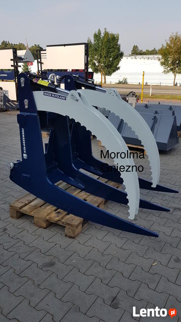 Kleszcze karczownik do lasu drzew bali KOŁASZEWSKI karpownic