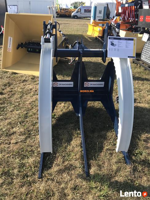 Kleszcze karczownik do lasu drzew bali KOŁASZEWSKI karpownic