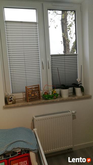 Plisy, moskitiera, rolety rzymskie.