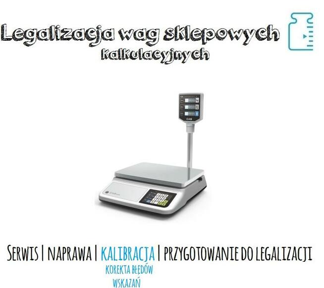 Legalizacja | Kalibracja | Przygotowanie wag różnego typu