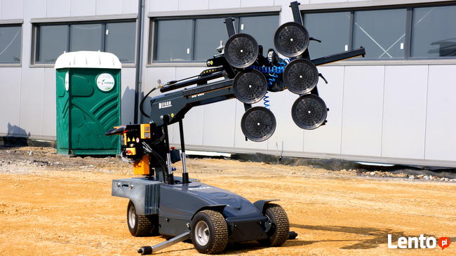 Robot do transportu ciężkich szyb i blach BEFARD XC 600