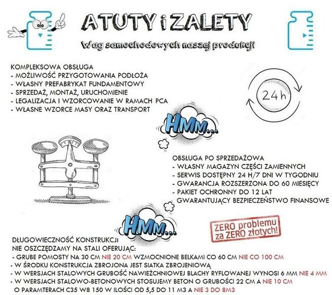 Waga samochodowa | LEGALIZACJA | PCA | Gwarancja 5 LAT