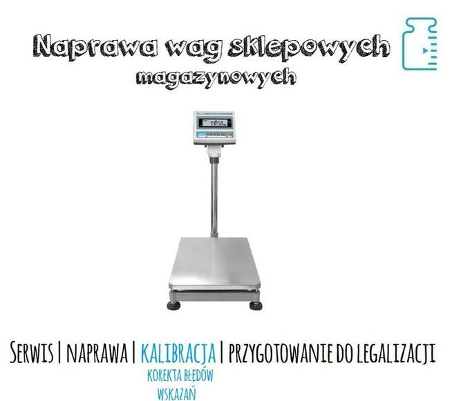 Naprawa i serwis wag różnego typu