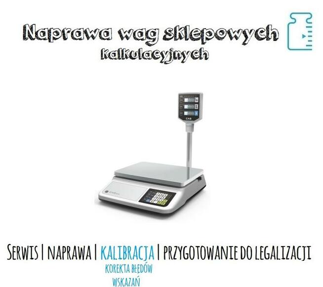 Naprawa i serwis wag różnego typu