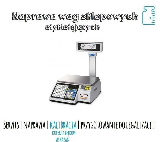 Naprawa i serwis wag różnego typu