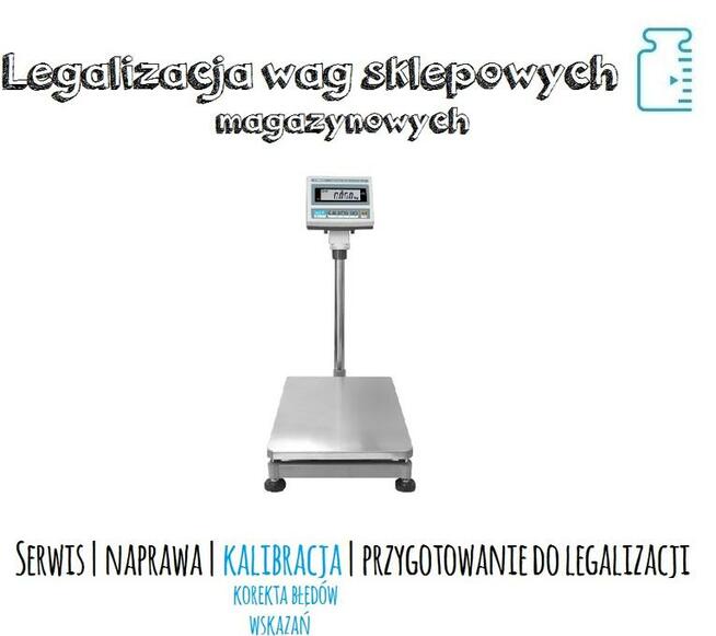 Legalizacja | Kalibracja | Przygotowanie wag różnego typu