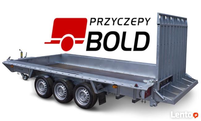 PRZYCZEPY BOLD / Mnikoparka lub ładunek, DMC 1.6 3.5 t