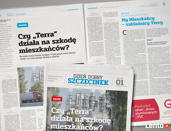 Projektowanie, skład i łamanie gazet, czasopism, magazynów