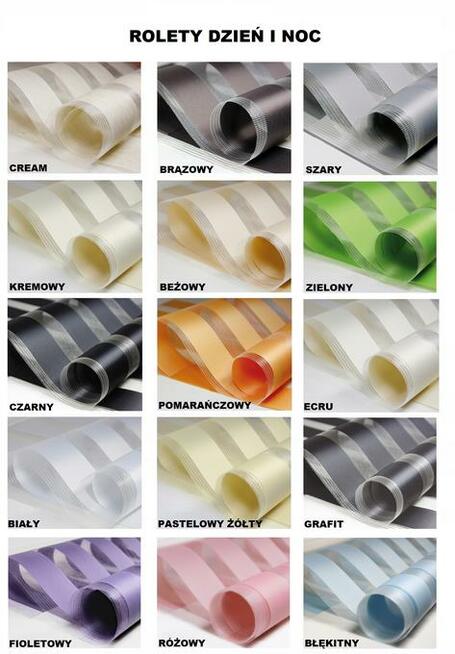 Roleta Rolety Dzień Noc Każdy Wymiar Na Zamówienie