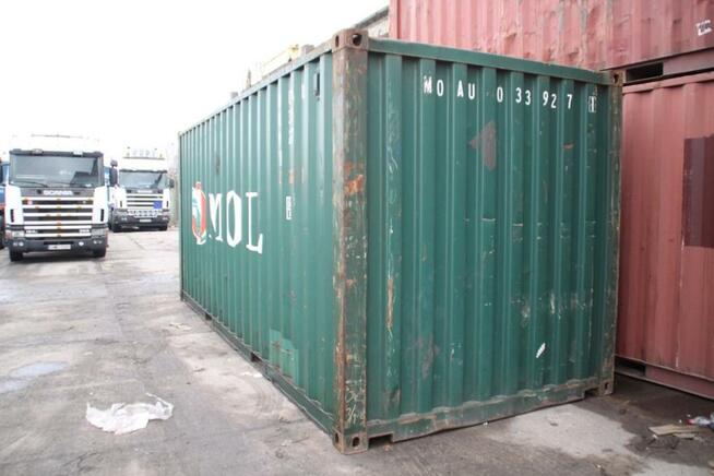 Kontener morski magazynowy budowlany 20 DV używany – TS-CONT