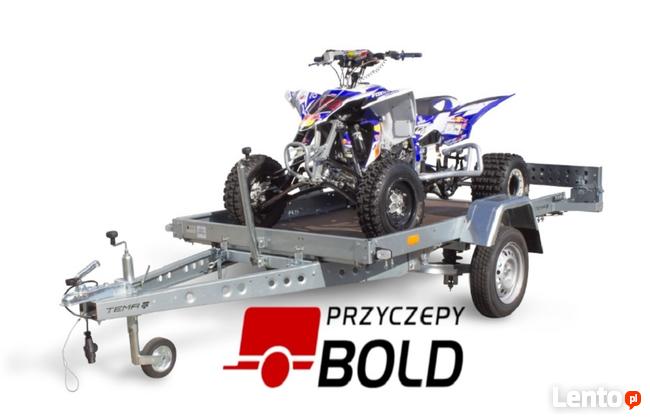 PRZYCZEPY BOLD / Quad, buggy i moto. 3.0x1.6m, DMC: 1.0~1.3t