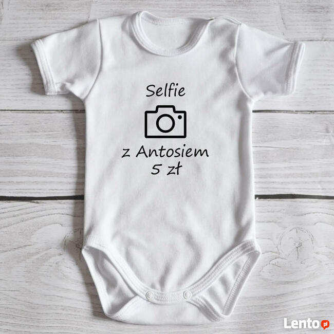 Bodziaki z napisami dla dzieci i niemowląt