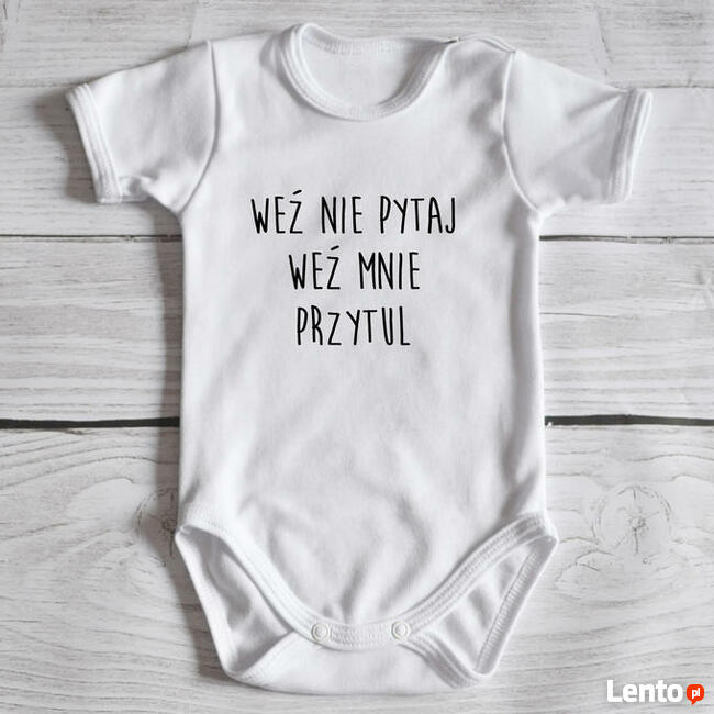 Bodziaki z napisami dla dzieci i niemowląt