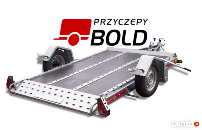 PRZYCZEPY BOLD / Quad, buggy i moto. 2.6x1.6m, DMC:300~750kg