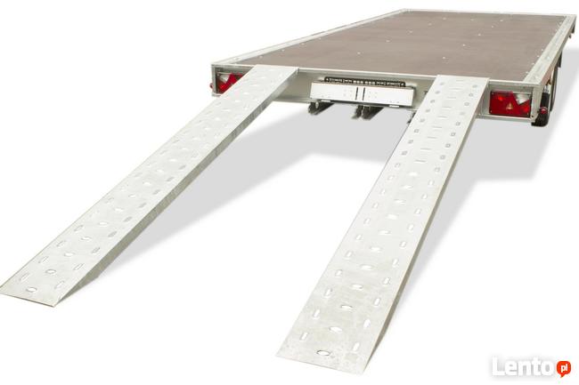 PRZYCZEPY BOLD / Laweta, platforma / 5.1x2.10m, DMC: 2,7t