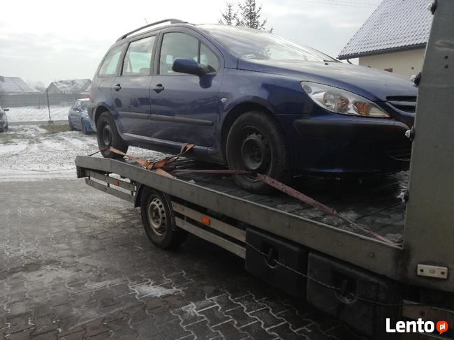 Laweta 24 h pomoc drogowa autostrada Kraków Balice holowanie