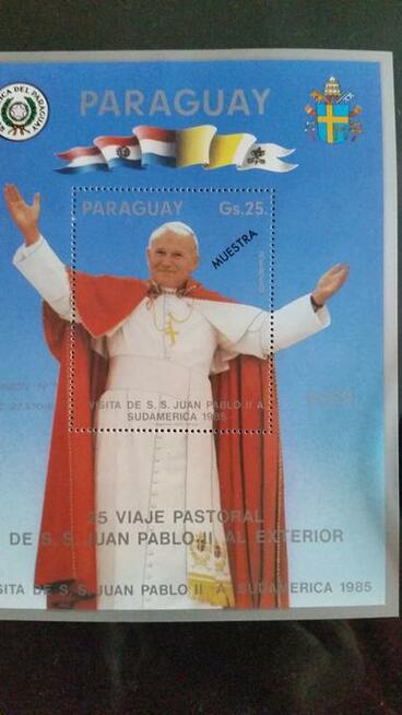 Sprzedam arkusze z 1998 r - Paragwaj