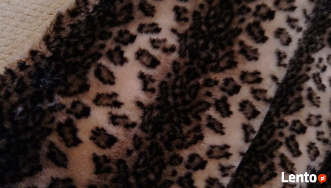 Sztuczne futerko - panterka