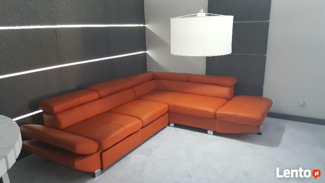 Narożnik Skórzany + Spanie