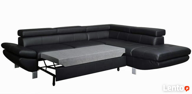 Narożnik Skórzany + Spanie