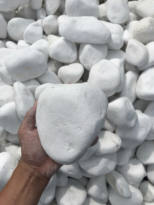 Otoczak Marmurowy Grecki Kamień Żwir Grys Biały IMPERIUM